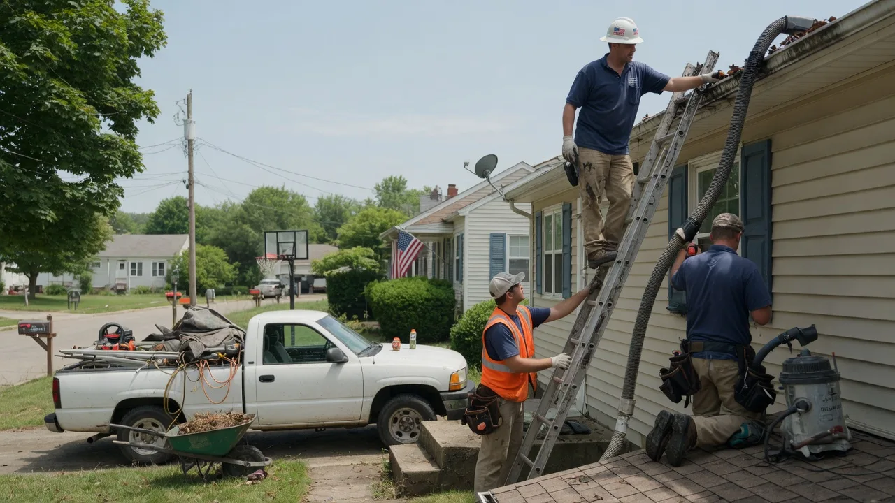Gutter Installation in Chataignier, LA near me